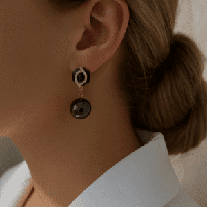 Nehyr Elegant Pearl Drop Earrings – Premium Statement Jewelry