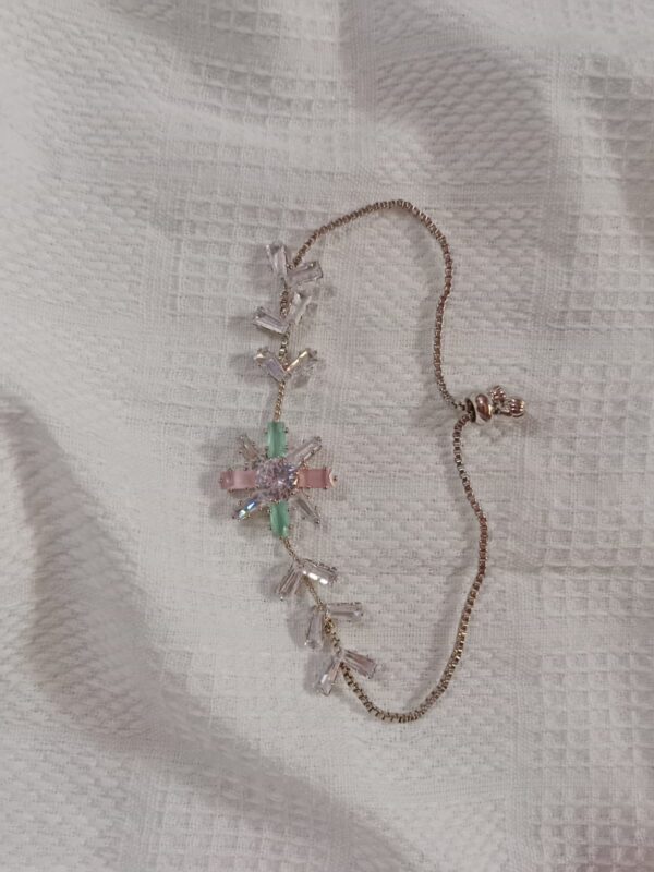Nehyr Elegant Crystal Charm Bracelet – Stylish Women’s Jewelry - Image 2